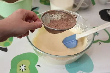 Волшебное пирожное "magic cake": шаг 6
