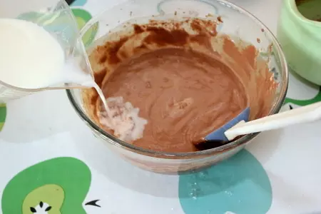 Волшебное пирожное "magic cake": шаг 7