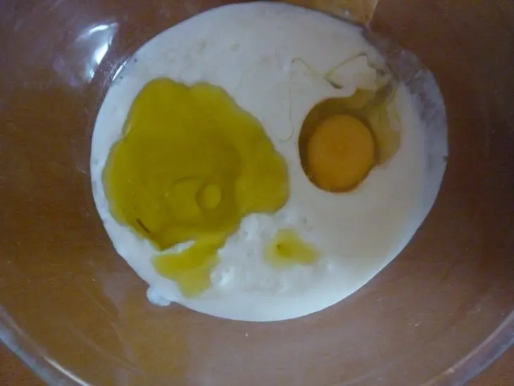 Маффины с мятным сиропом и шоколадом: шаг 1