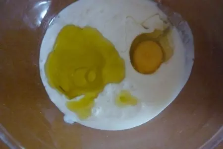 Маффины с мятным сиропом и шоколадом: шаг 1