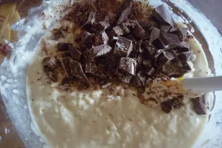 Маффины с мятным сиропом и шоколадом: шаг 3