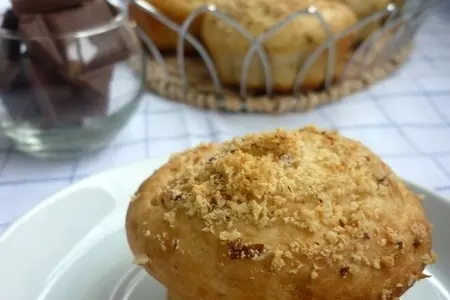 Маффины с мятным сиропом и шоколадом: шаг 4