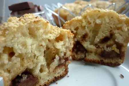Маффины с мятным сиропом и шоколадом: шаг 7