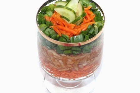 Салат из моркови с зеленым луком: шаг 4