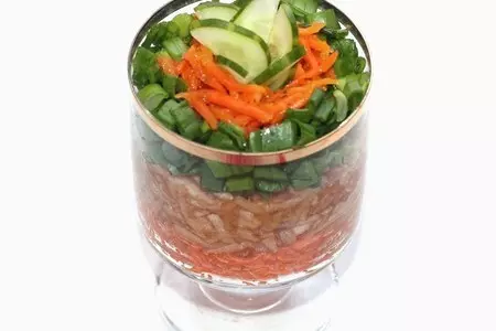 Салат из моркови с зеленым луком: шаг 4