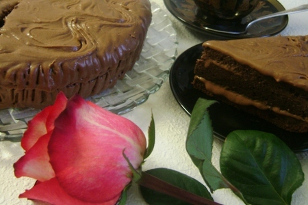 Торт кедрово-шоколадный «таежная сказка».: шаг 5