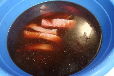 Ароматный, копчёный  тунец: шаг 5