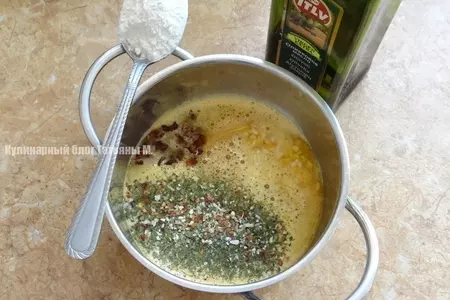 Кальмар с тыквенно-чесночным соусом: шаг 5
