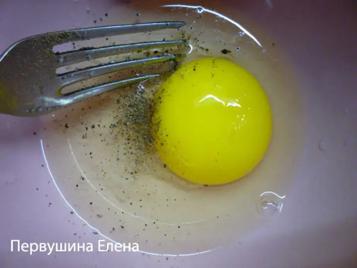 Суп с зелеными клецками: шаг 2