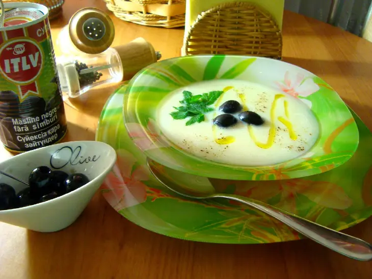 Суп-крем с цветной капустой и картофелем.: шаг 5