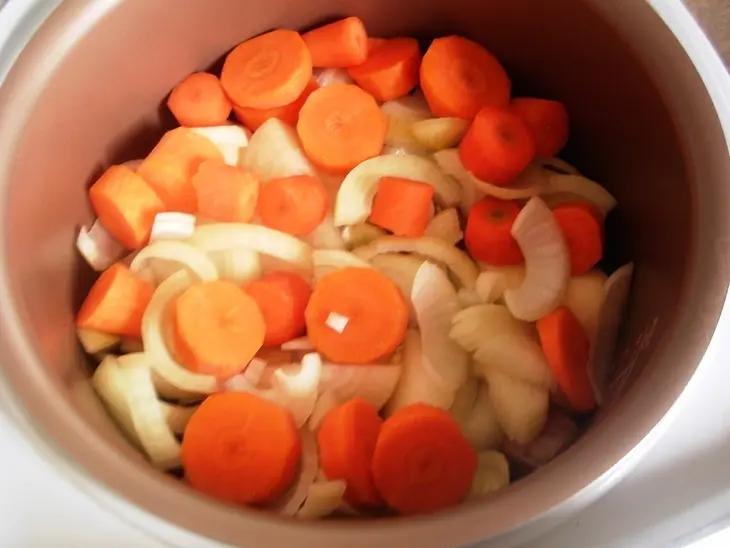 Паштет мясной с грибами: шаг 2