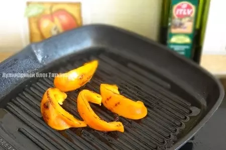 Теплый салат-гриль из овощей с гребешками: шаг 2