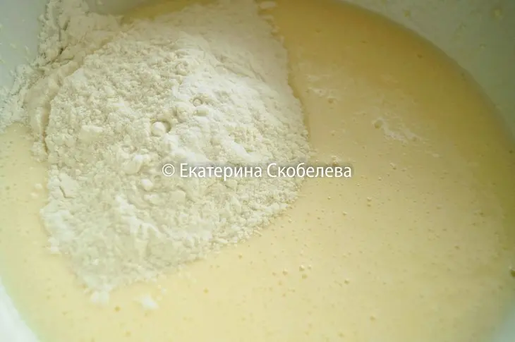 Творожный наполеон с лимонным курдом: шаг 3