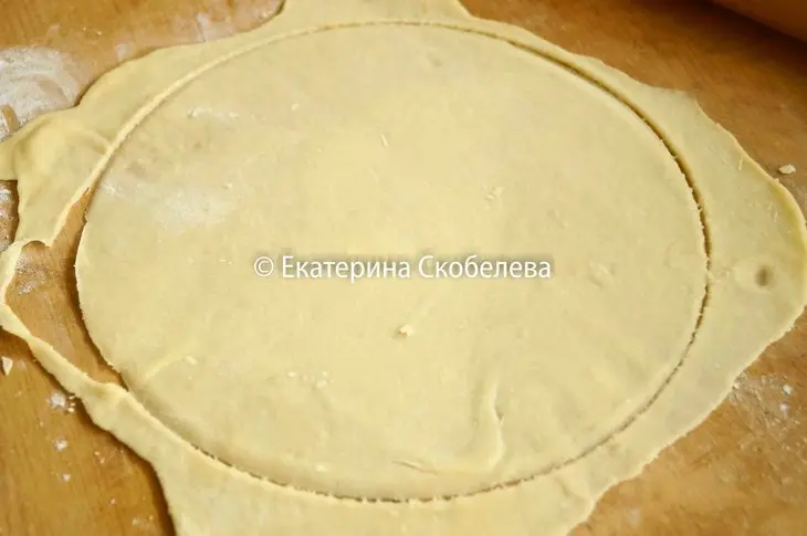 Творожный наполеон с лимонным курдом: шаг 6