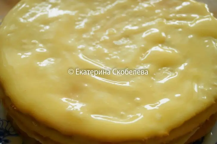 Творожный наполеон с лимонным курдом: шаг 8