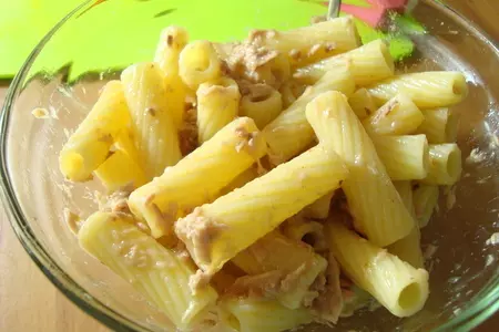 Салат с тунцом и tortiglioni.: шаг 5