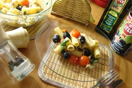 Салат с тунцом и tortiglioni.: шаг 8