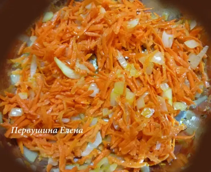 Картошка с морковью и шпинатом: шаг 5