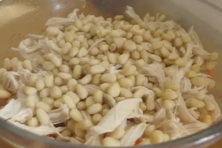 Салат из маринованной свеклы "цветочная клумба": шаг 5