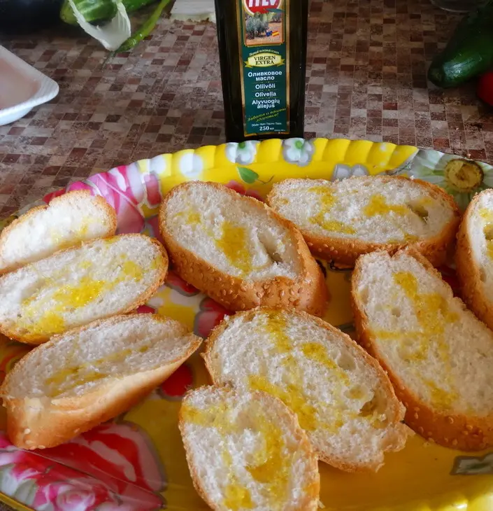 Салака-гриль, фаршированная кускусом с оливками.: шаг 7