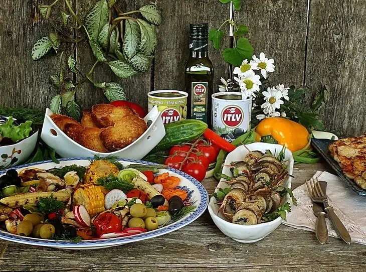 Салака-гриль, фаршированная кускусом с оливками.: шаг 9