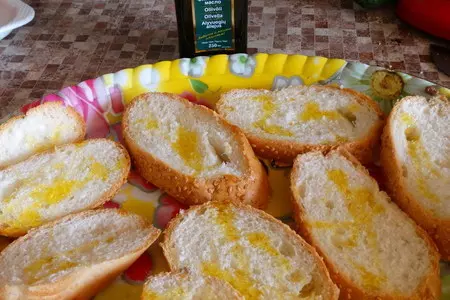 Фрикадельки, фаршированные оливками с овощами гриль.: шаг 8