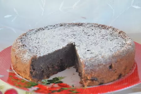 Шоколадно-ореховый торт без муки в мультиварке: шаг 9