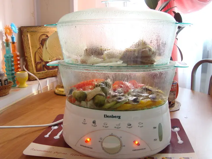 Морской окунь с овощами: шаг 5