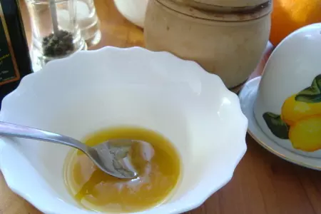 Салат с курицей,авокадо и апельсином.: шаг 7
