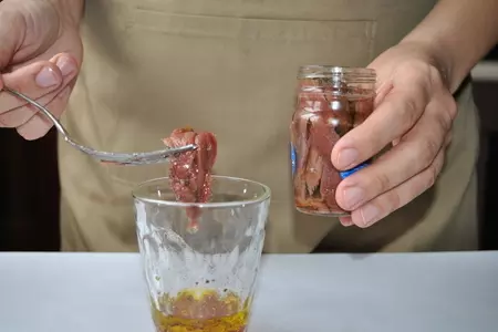 Закуска с тунцом и маслинами а-ля нисуаз в новом свете: шаг 4