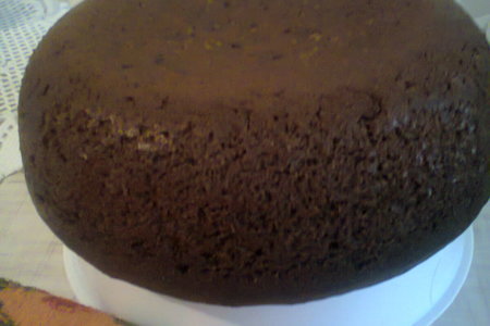 Шоколадный торт с заварным кремом из белого шоколада: шаг 6