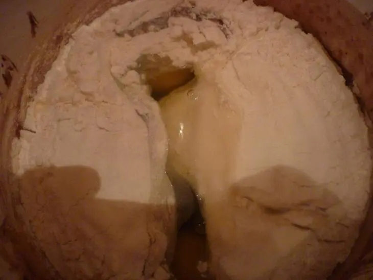 Шоколадный кекс с изюмом: шаг 2