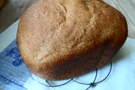 Хлеб с пшеничной и цельнозерновой мукой: шаг 2