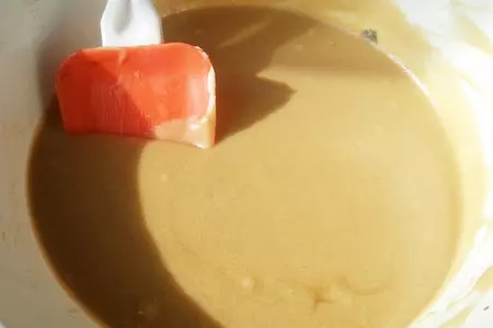 Шоколадные кексы с кремом "шоколадки": шаг 3