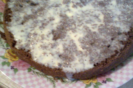 Шоколадный торт с итальянской меренгой: шаг 9
