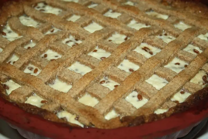 Pastiera napoletana // пастиера по-неаполитански: шаг 12