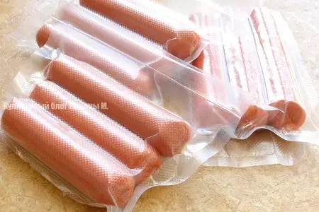 Сардельки домашние свиные с горчицей: шаг 6