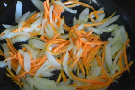 Киноа с квашеной капустой: шаг 3