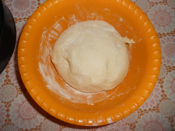 Постный тыквенно-сливовый пирог: шаг 2