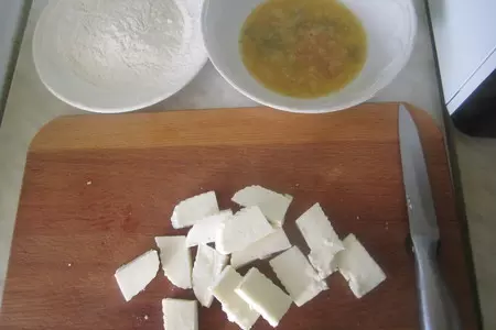 Салат с адыгейским сыром: шаг 2