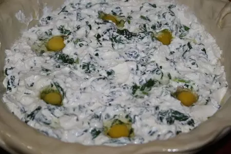 Torta pasqualina (итальянский пасхальный пирог): шаг 11