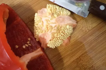 Печёный болгарский перец. быстро, просто, полезно!: шаг 2