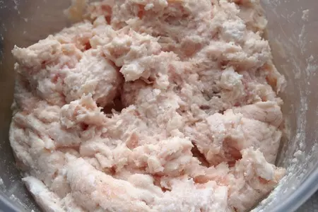 Курино-творожный террин с оливками и помидорами черри: шаг 3