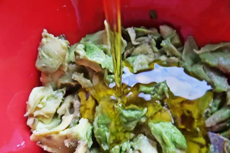 Салат с пастой,тунцом и овощами: шаг 7