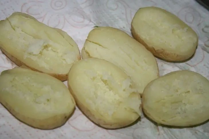 "крошка-картошка" в микроволновке за несколько минут: шаг 3