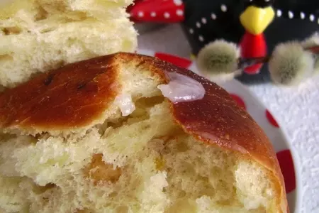 Ароматные крестовые булочки (hot cross buns) или пасха по-английски: шаг 7