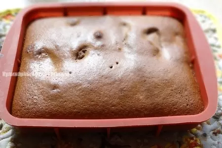 Грушевый пирог с корицей на йогурте: шаг 5