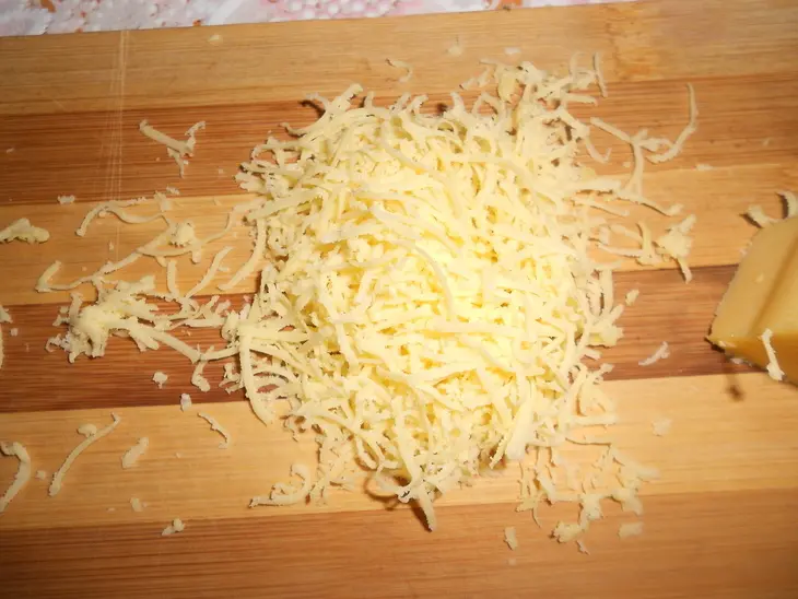 Гречка с запеченными котлетами с сыром: шаг 4