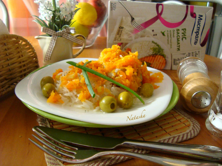 Морская рыба с морковью и имбирём с рисом басмати от мистраль: шаг 6