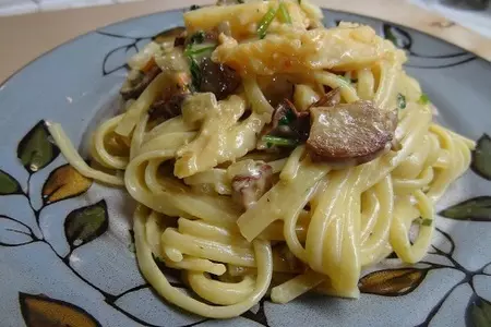 Королевский краб, для королевской пасты с грибами: шаг 9